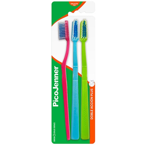 Cepillo Dental Picojenner doble accion Plus 3un