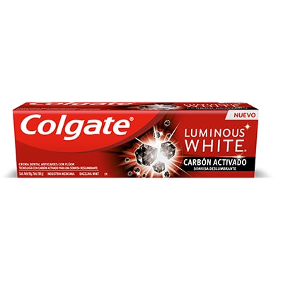 Colgate® Luminous White Con Carbón Activado