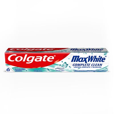 La Vaquita - Crema Dental Colgate Max White Complete Clean Crystal Mint x  130ml