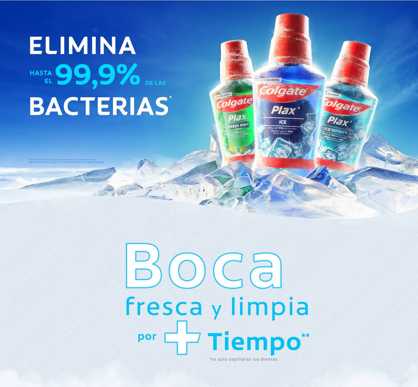 Colgate Plax, boca fresca y limpia por más tiempo Colgate Plax, boca fresca y limpia por más tiempo