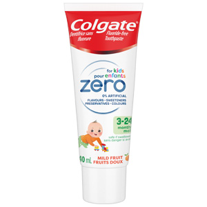 Dentifrice Pour Enfants Colgate* Zero 3 À 24 Mois