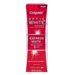 Colgate* Optic White* Platinum Blancheur Express