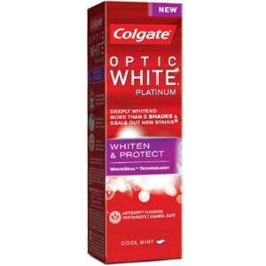 Colgate* Optic White* Platinum Whiten & Protect