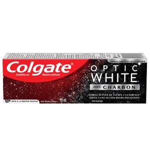Dentifrice Blanchissant Colgate* Optic White* Avec Charbon