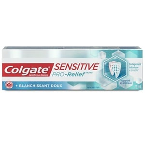Colgate* Sensitive Pro-Relief + Blanchissant Doux