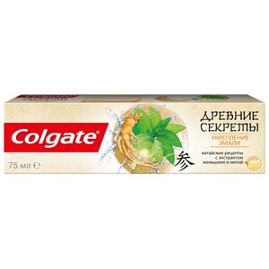 Зубная Паста Colgate® Древние Секреты Укрепление Эмали С Женьшенем И Мятой