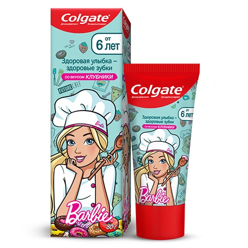 Colgate® Barbie™ Для Детей От 6 Лет