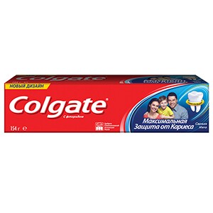 Colgate® Максимальная Защита От Кариеса Свежая Мята