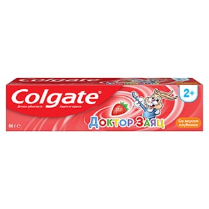 Colgate® Доктор Заяц Со Вкусом Клубники