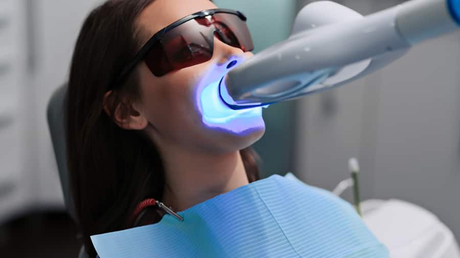 is laser teeth whitening an option for you