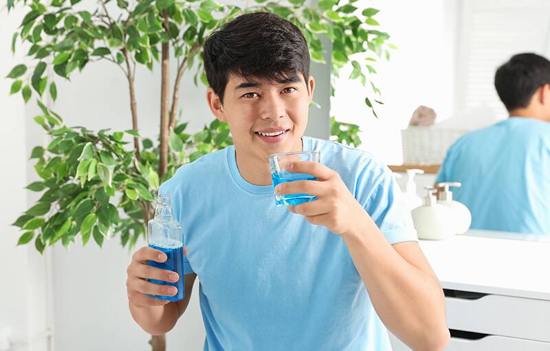 น้ำยาบ้วนปากฟันขาว - คอลเกต น้ำยาบ้วนปากฟันขาว - คอลเกต