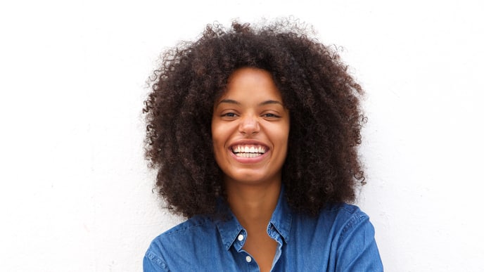 Smiling woman