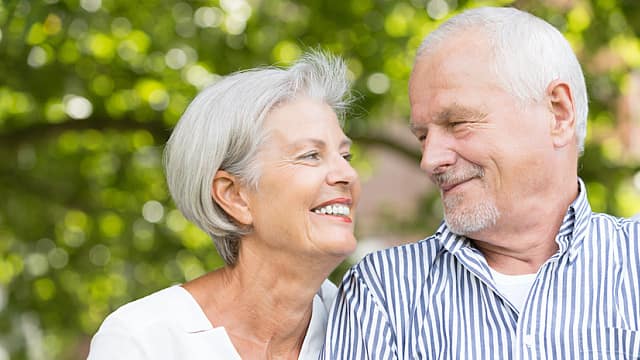 Elderly couple