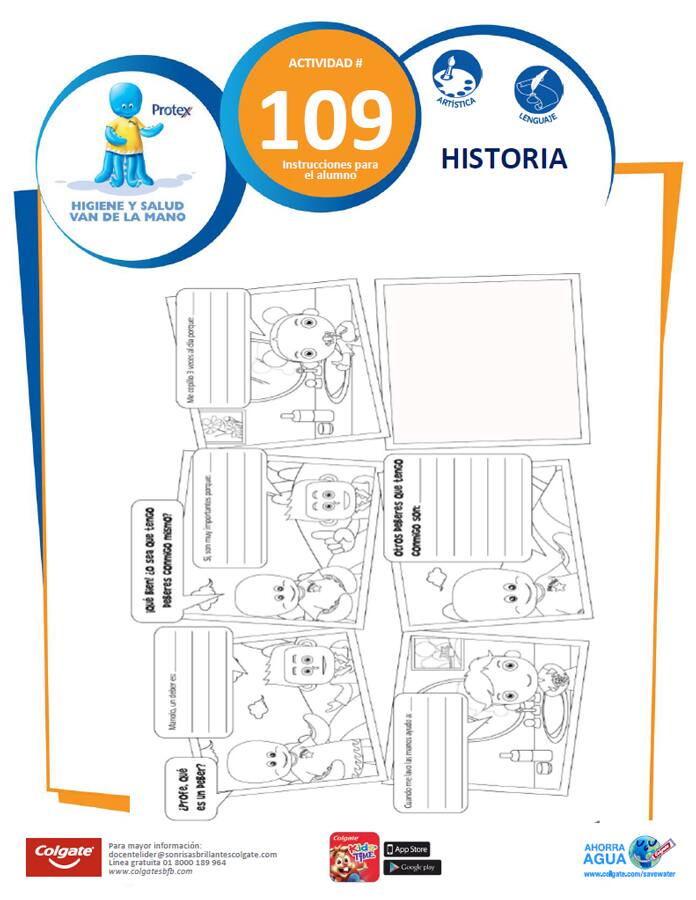 Actividad 109: Historia - Niños