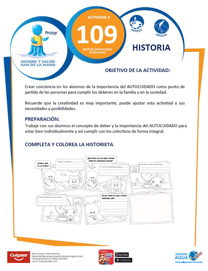 Actividad 109: Historia - Docente