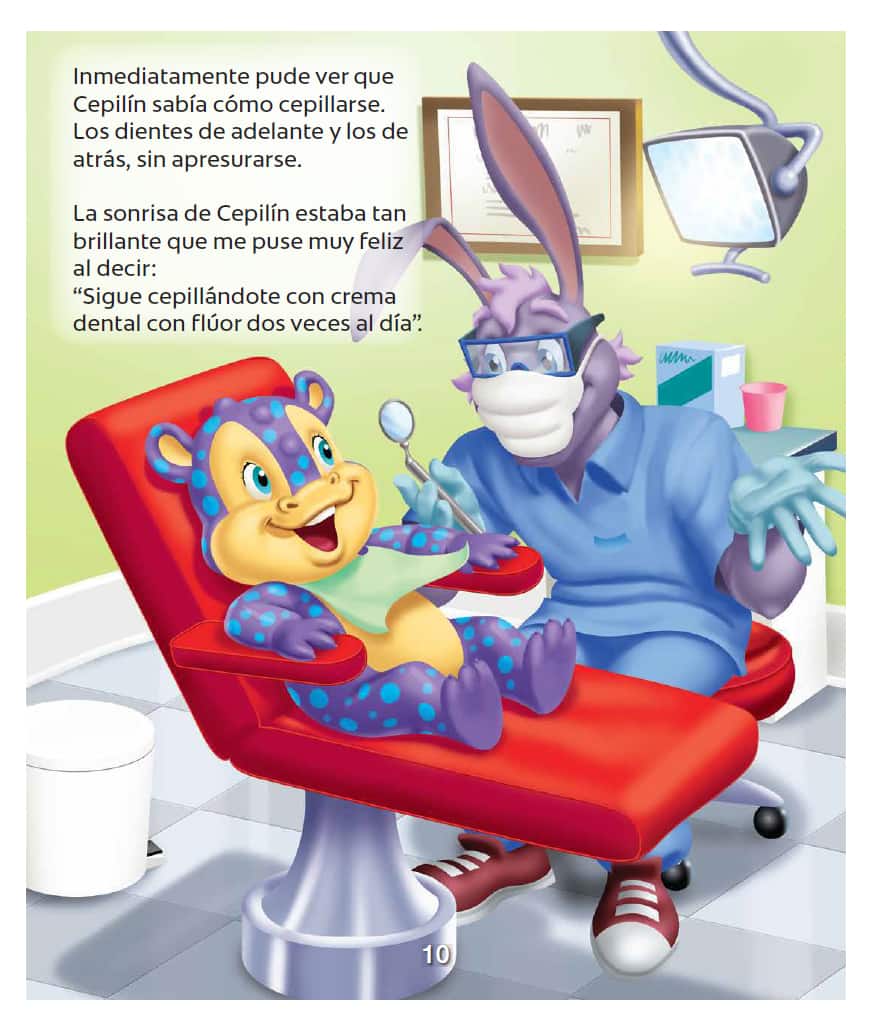 El Dr. Muelitas conoce un Cepipotamo pagina 10
