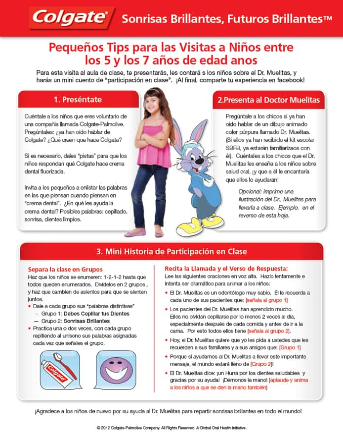 Tips para las visitas a niños entre los 5 y los 7 años