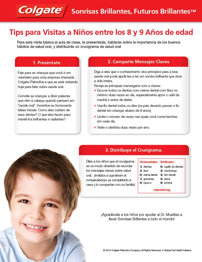 Tips para visitas a niños entre los 8 y 9 años