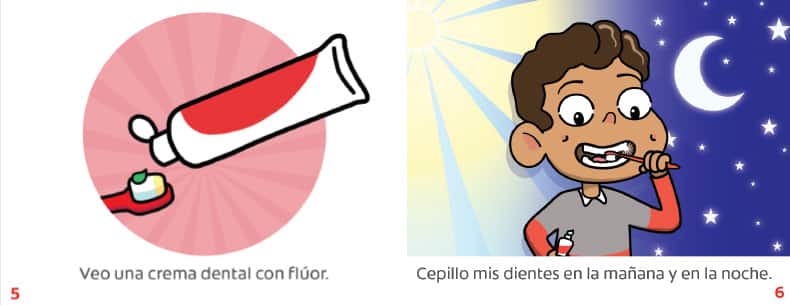 Lectura: Mi Sonrisa brillante Página 4 Lectura: Mi Sonrisa brillante Página 4
