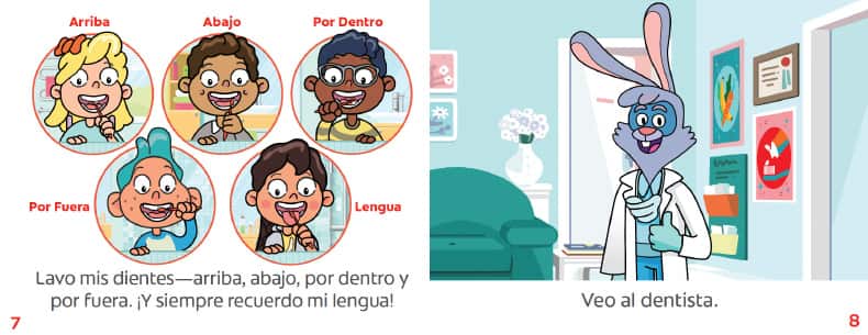 Lectura: Mi Sonrisa brillante Página 5 Lectura: Mi Sonrisa brillante Página 5