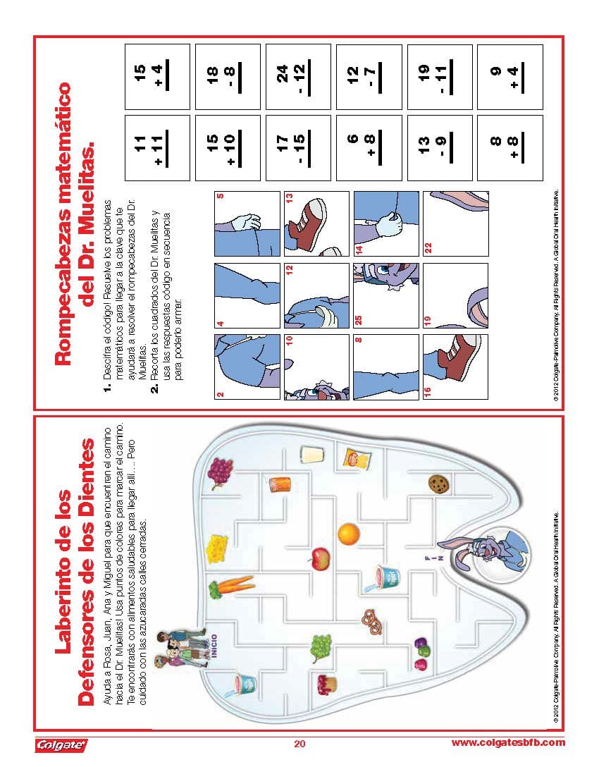 Rompecabezas matematico del Dr Muelitas