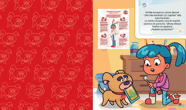 Regreso del Sistema Molar; La búsqueda del libro de cuentos de Toofus Página 1