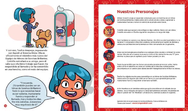Regreso del Sistema Molar; La búsqueda del libro de cuentos de Toofus Páginas 12