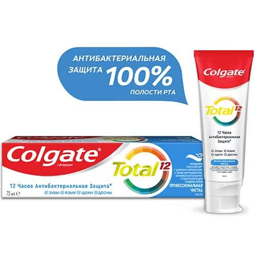 Colgate Total® 12 Профессиональная Чистка