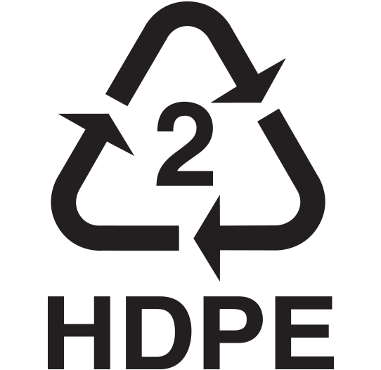 tubo de reciclaje hdpe logo