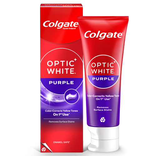 Colgate Optic White Purple