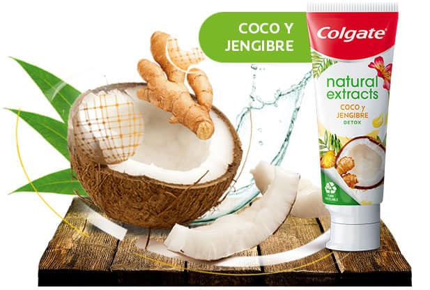 Colgate Naturals Extracts Coco y Jengibre
