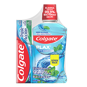 Enjuague Bucal Colgate<sup>®</sup> Plax Soft Mint + Triple Accion