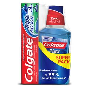 Enjuague Bucal Colgate<sup>®</sup> Plax Ice + Triple Accion