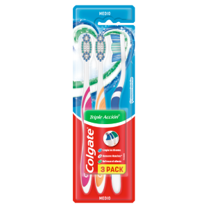 cepillo colgate triple acción 3 pack
