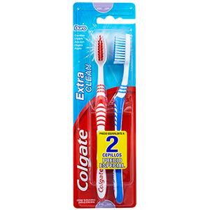 Cepillo Dental Colgate® Extra Clean Cerdas Firmes