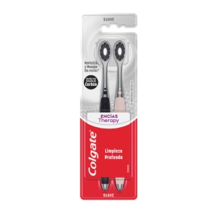 Cepillo Colgate Encías Therapy Carbón