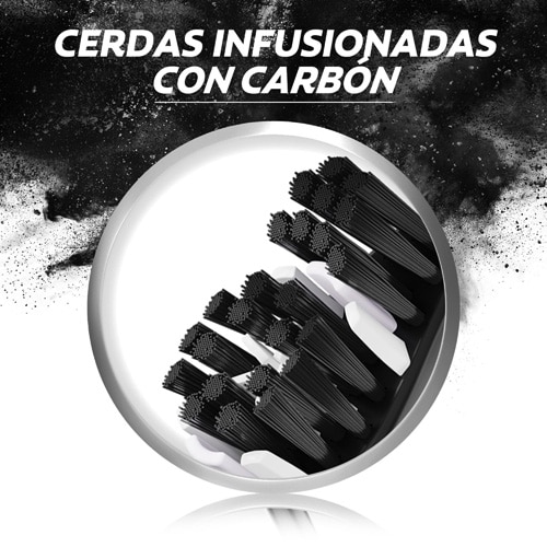 Cerdas infusionadas con carbón