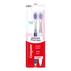 Cepillo de dientes de  cerdas suaves: Colgate® Encías Therapy
