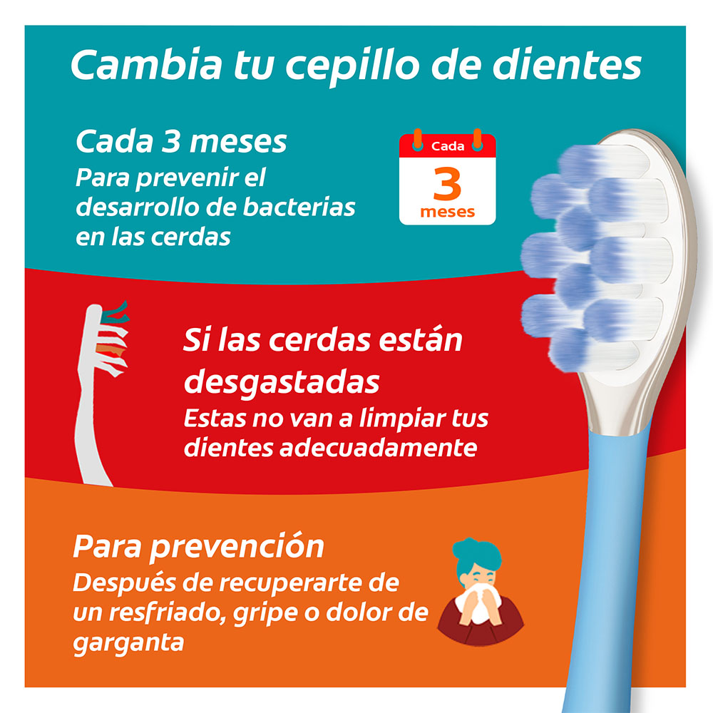 Cambia tu cepillo de dientes