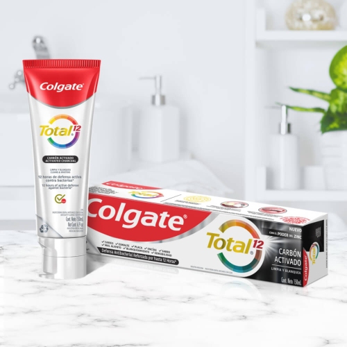 Colgate Total 12 Carbón beneficios