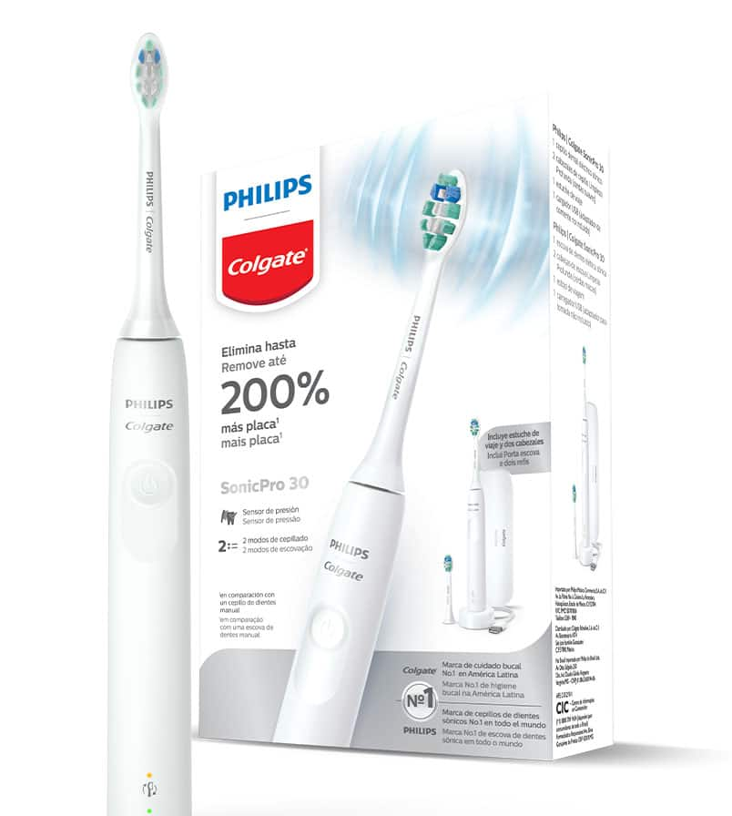 Cepillo de dientes eléctrico Colgate Philips SonicPro 50 black