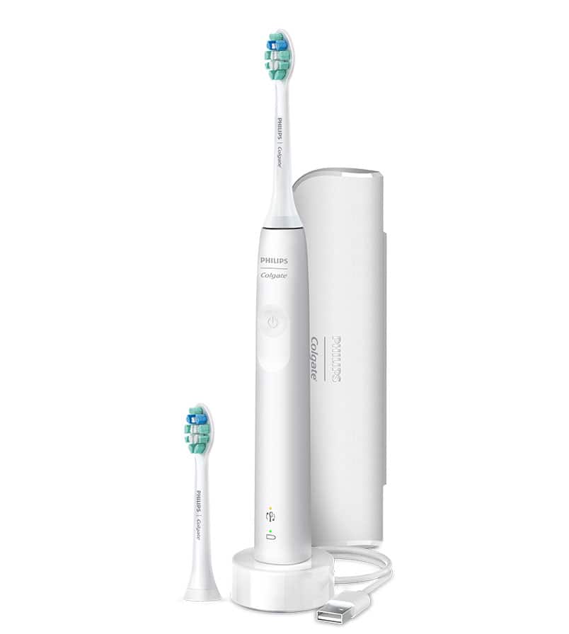Cepillo de dientes eléctrico Philips SonicPro 30 cabezales intercambiables 
