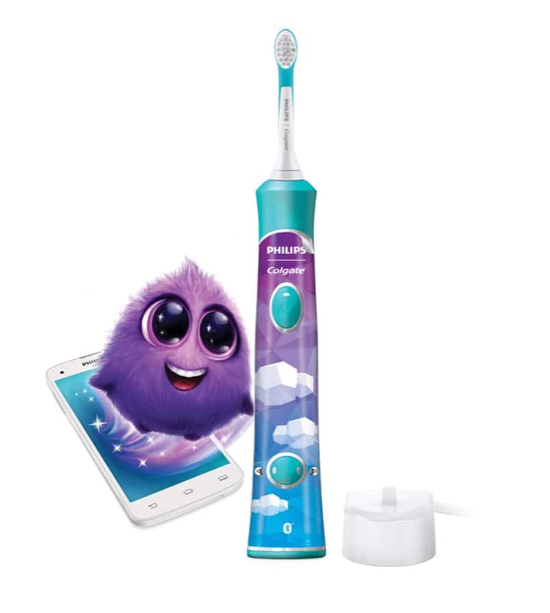 Philips Colgate SonicPro Kids | Cepillo de dientes eléctrico | Accesorios incluidos | No incluye smartphone