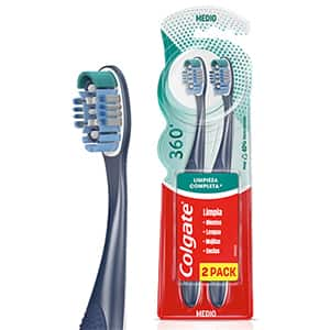 Cepillo de dientes Colgate 360° Limpieza Completa 