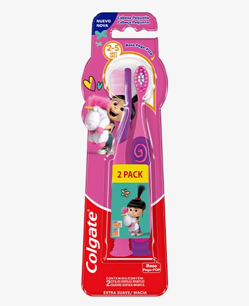 Cepillo de dientes Colgate Agnes and Fluffy