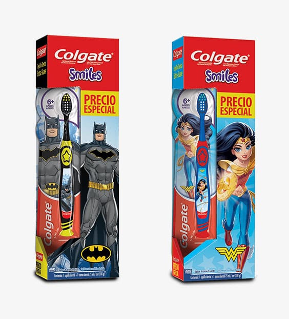 Productos Colgate Kids Liga de la Justicia