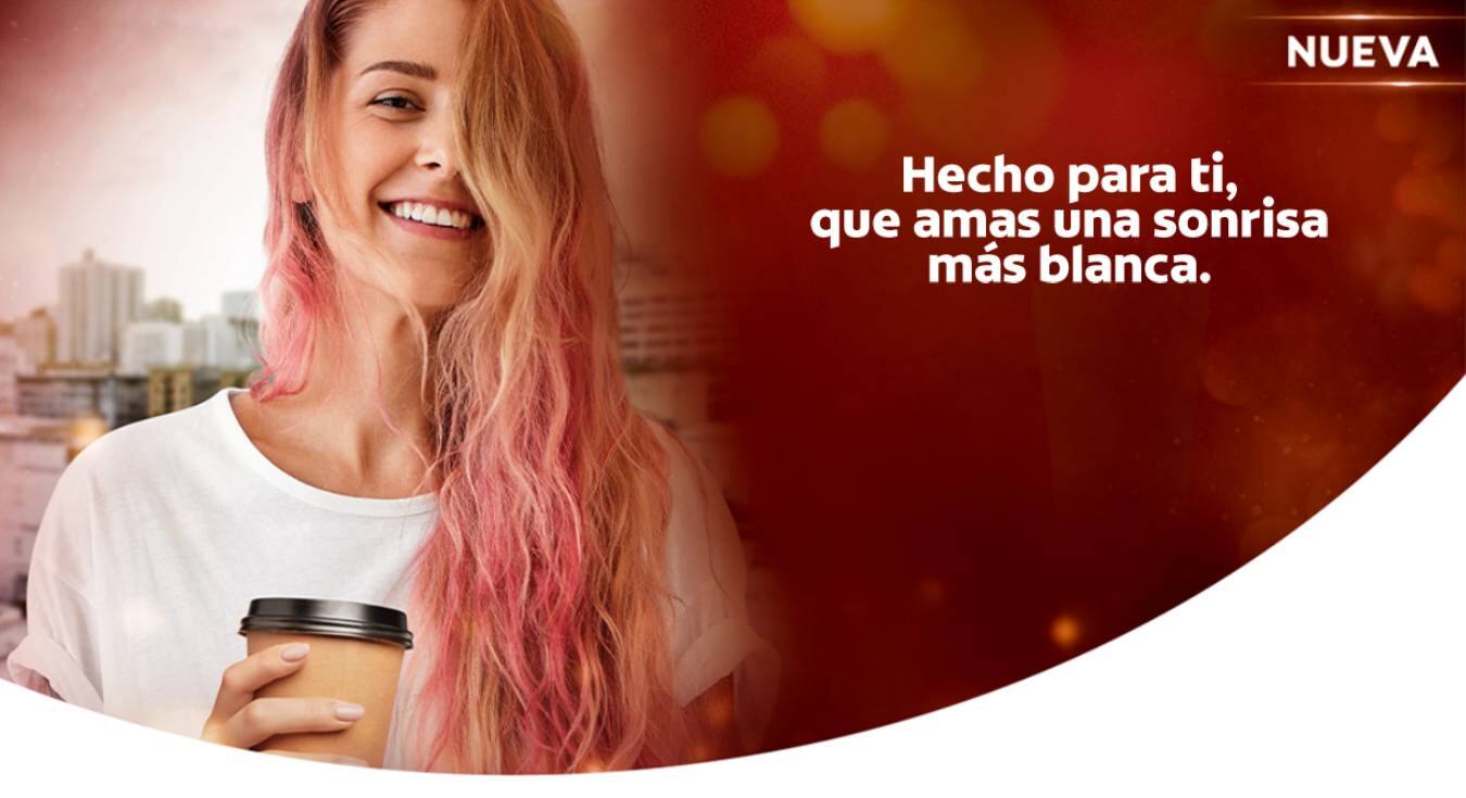 Manten tu sonrisa brillante, fresca y protegida Manten tu sonrisa brillante, fresca y protegida