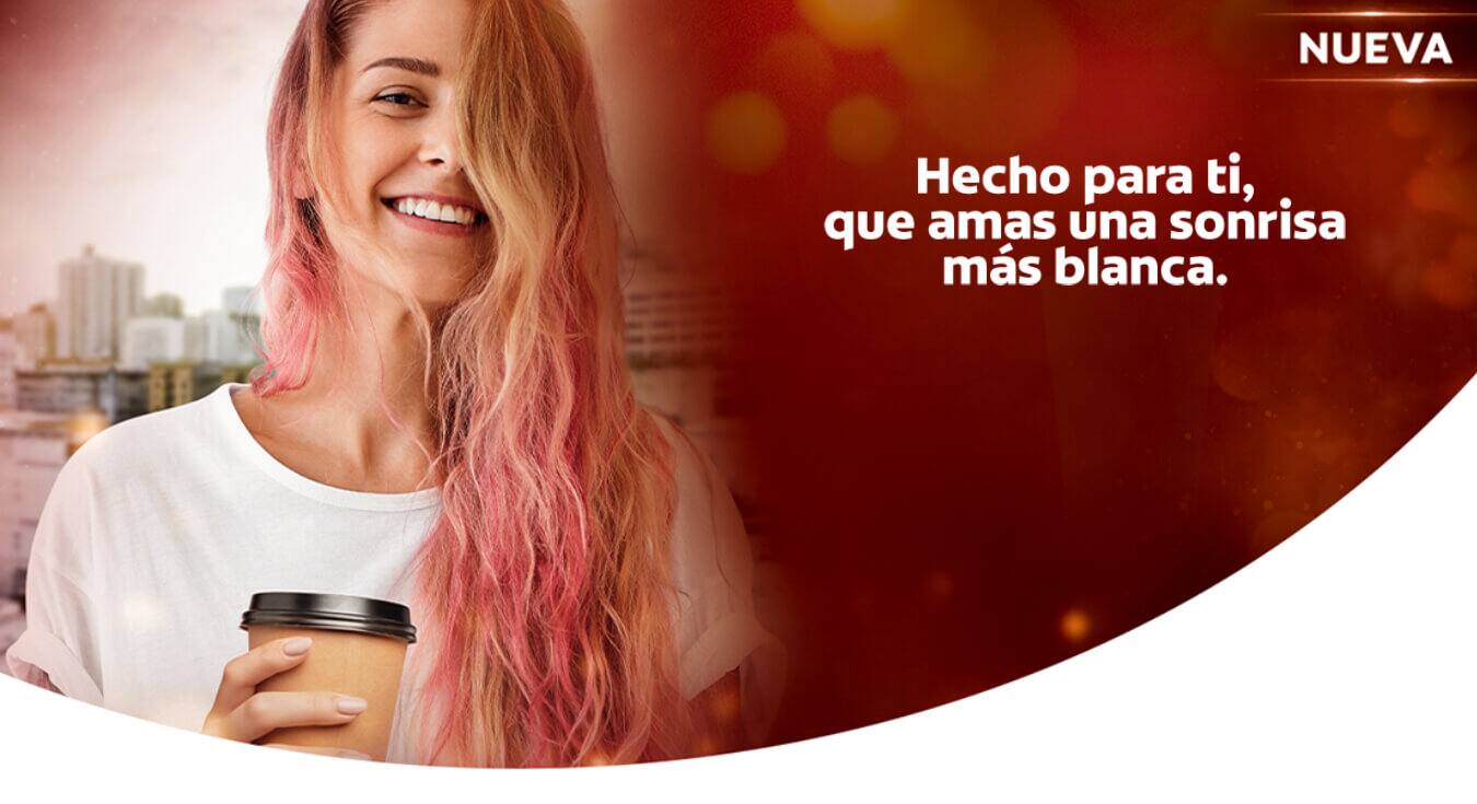 Manten tu sonrisa brillante, fresca y protegida Manten tu sonrisa brillante, fresca y protegida