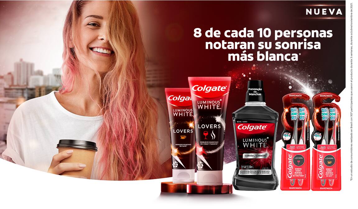 Manten tu sonrisa brillante, fresca y protegida Manten tu sonrisa brillante, fresca y protegida