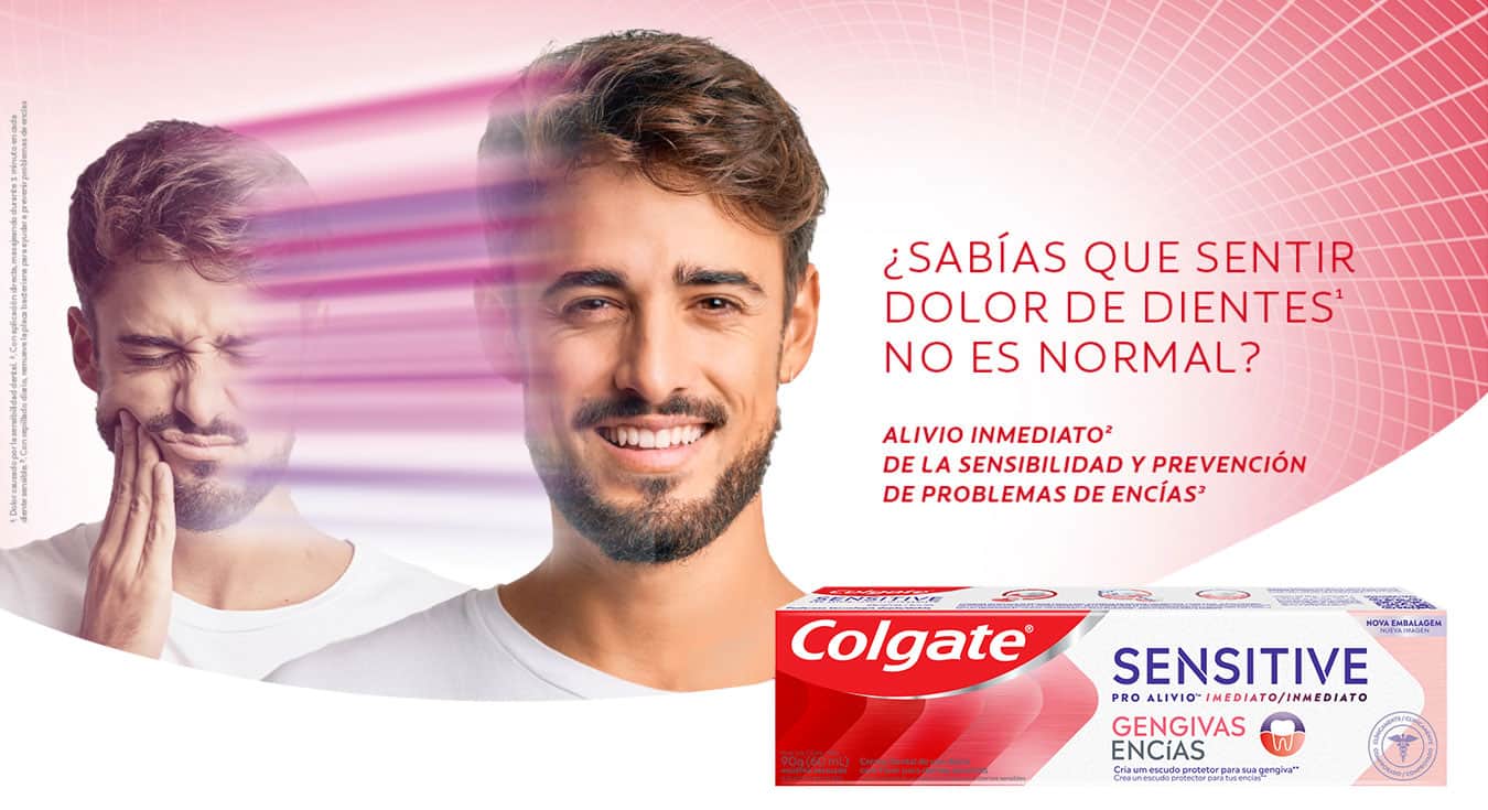Alivio inmediato de la sensibilidad y prevención de problemas de encías Alivio inmediato de la sensibilidad y prevención de problemas de encías